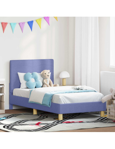 Struttura letto bambini con testata Blu jeans 80 x 160 cm