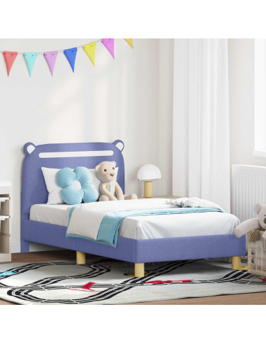 Struttura letto bambini con testata Blu jeans 80 x 160 cm