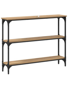 Tavolo consolle Rovere artigianale 100 x 22,5 x 75 cm
