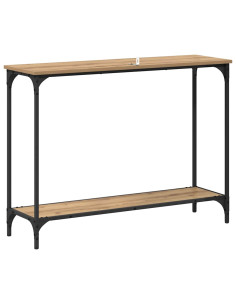 Tavolo consolle rovere artigianale 101 x 30.5 x 75 cm