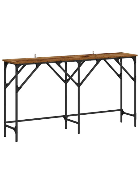 Tavolo consolle Legno vecchio 140 x 29 x 75 cm