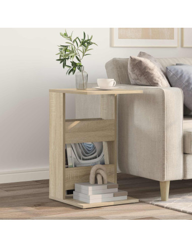 Tavolo laterale Rovere Sonoma 40 x 35 x 60,5 cm