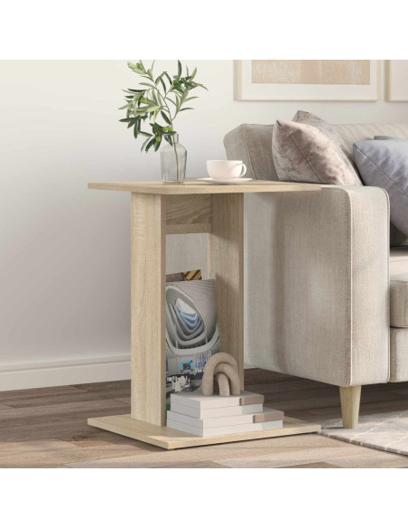 Tavolo laterale Rovere Sonoma 45 x 40 x 62,5 cm