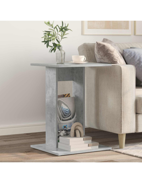 Tavolo laterale Grigio cemento 45 x 40 x 62,5 cm