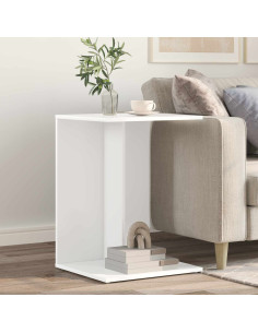 Tavolo laterale Bianco 45 x 40 x 62,5 cm Legno multistrato