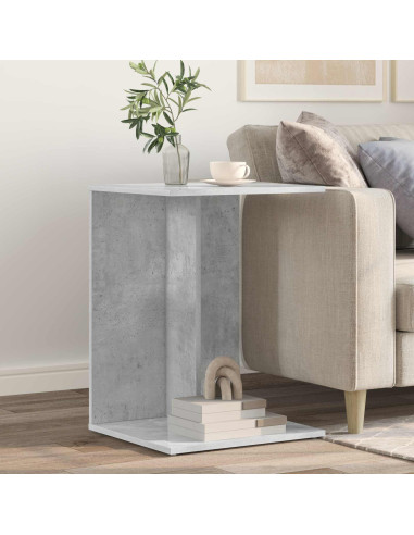 Tavolo laterale Grigio cemento 45 x 40 x 62,5 cm