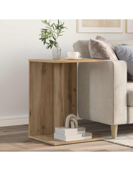 Tavolo laterale Rovere artigianale 45 x 40 x 62,5 cm