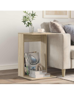 Tavolo laterale Rovere Sonoma 40 x 38 x 62,5 cm