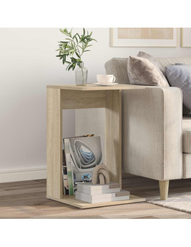 Tavolo laterale Rovere Sonoma 40 x 38 x 62,5 cm
