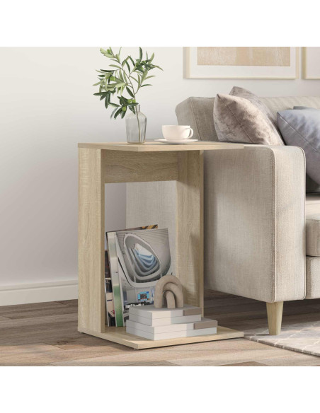 Tavolo laterale Rovere Sonoma 40 x 38 x 62,5 cm