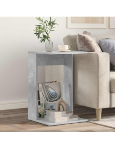 Tavolo laterale Grigio cemento 40 x 38 x 62,5 cm