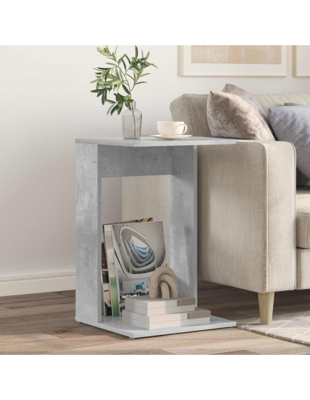 Tavolo laterale Grigio cemento 40 x 38 x 62,5 cm