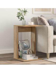 Tavolo laterale Rovere artigianale 40 x 38 x 62,5 cm