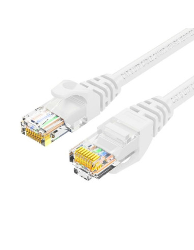 Cavo LAN Hikvision PATCH CORD CAT 6 24AWG, CU, white 2m
