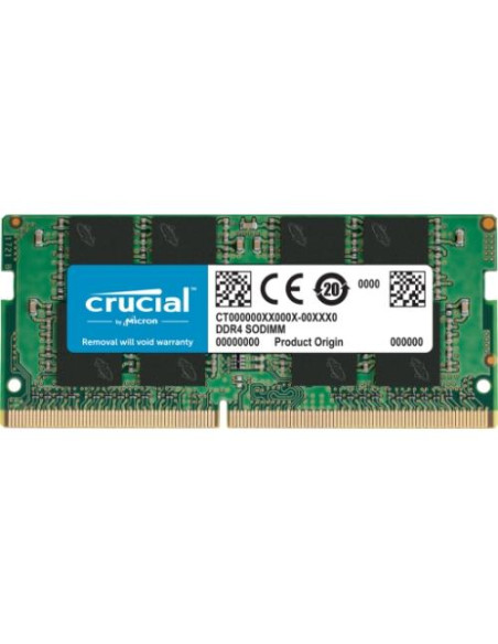 DDR4 SO-DIMM CRUCIAL  16GB 3200MHz -  CT16G4SFRA32A