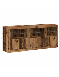 Madia LED Legno vecchio 162 x 37 x 67 cm Legno multistrato 2