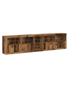 Madia LED Legno vecchio 283 x 37 x 67 cm Legno multistrato 2