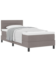 Letto a molle con materasso Talpa 90 x 200 cm Tessuto 2