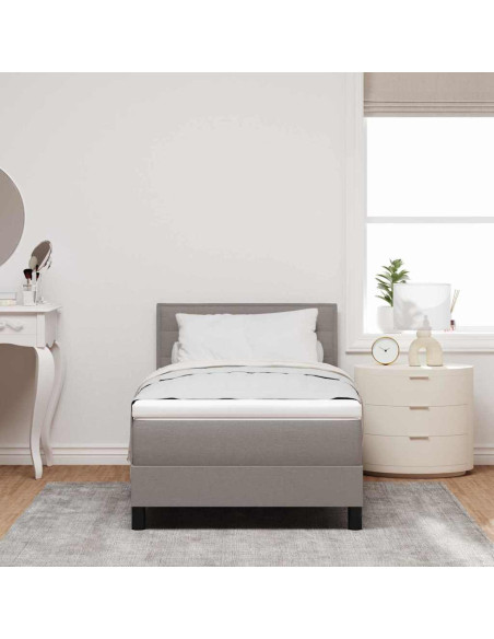 Letto a molle con materasso Talpa 90 x 200 cm Tessuto