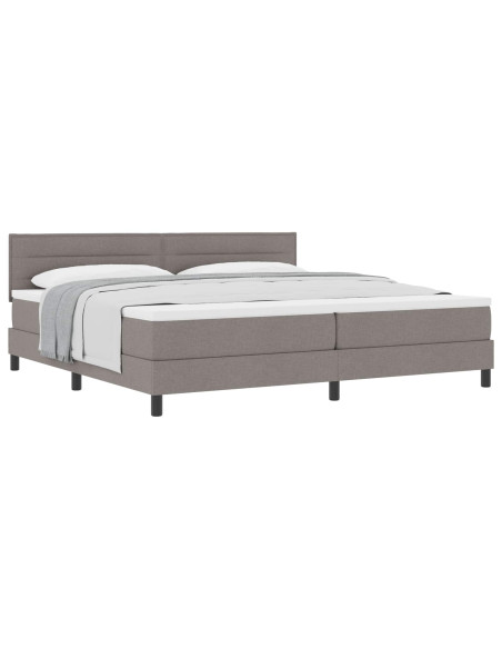 Letto a molle con materasso Talpa 200 x 200 cm Tessuto