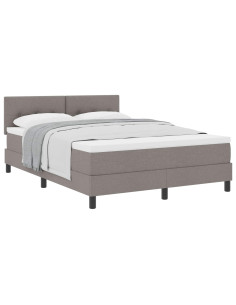 Letto a molle con materasso Talpa 140 x 190 cm Tessuto 2