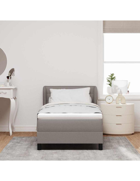 Letto a molle con materasso Talpa 90 x 200 cm Tessuto