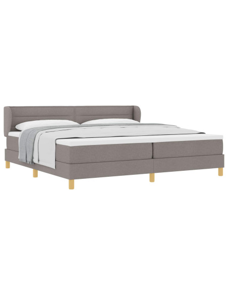 Letto a molle con materasso Talpa 200 x 200 cm Tessuto