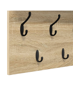 Appendiabiti a muro Rovere Sonoma 100 x 40 x 12 cm