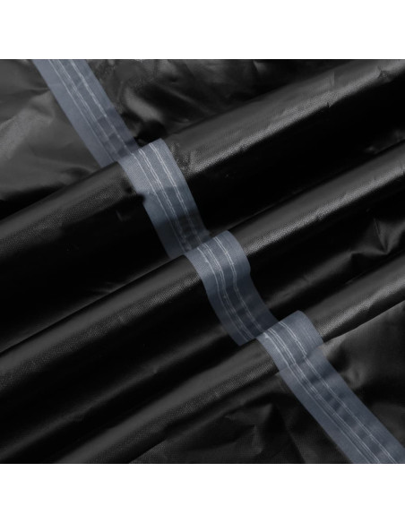 Copertura Mobili Giardino Nera 225x143x90cm Impermeabile 420D