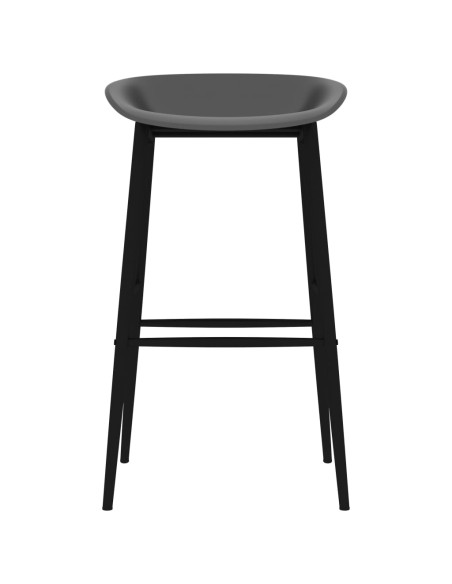 Set da Bar 7 pz Nero e Grigio