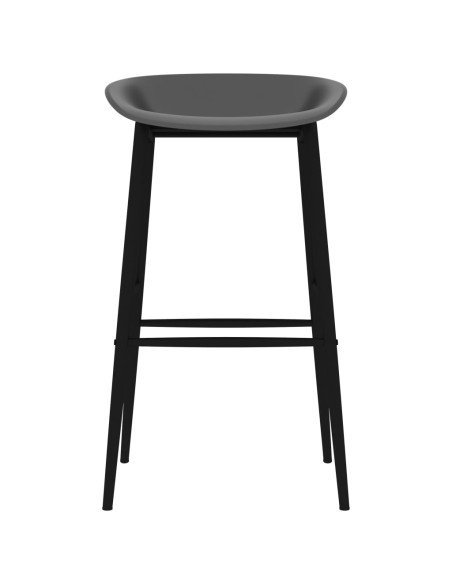 Set da Bar 7 pz Bianco e Grigio