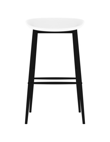 Set da Bar 7 pz Nero e Bianco