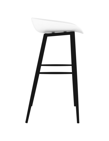 Set da Bar 7 pz Nero e Bianco