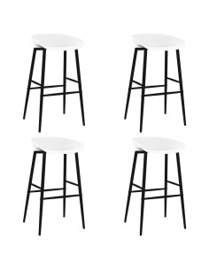 Set da Bar 5 pz Bianco 2