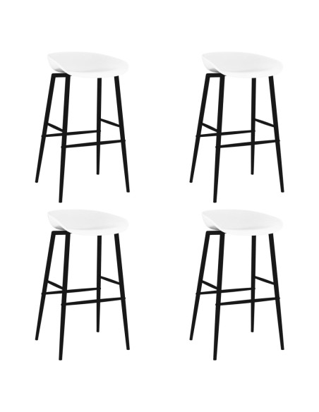 Set da Bar 5 pz Nero e Bianco