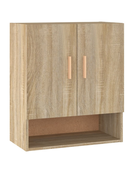 Armadietto a Muro Rovere Sonoma 60x31x70 cm Legno Multistrato