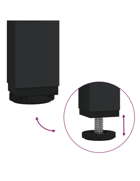 Mobile da Bagno Rovere Sonoma 33x33x120,5 cm Legno Multistrato