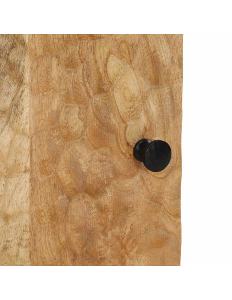 Mobile da Bagno 38x33x160 cm in Legno Massello di Mango