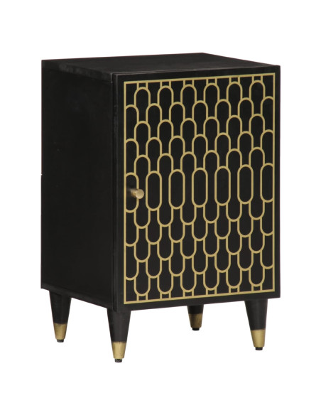 Set Mobili da Bagno 4 pz in Legno Massello di Mango