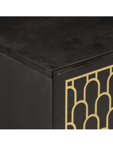 Mobile Lavabo da Bagno 62x33x58cm in Legno Massello di Mango