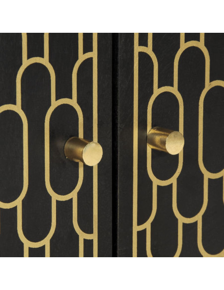 Mobile Lavabo da Bagno 62x33x58cm in Legno Massello di Mango