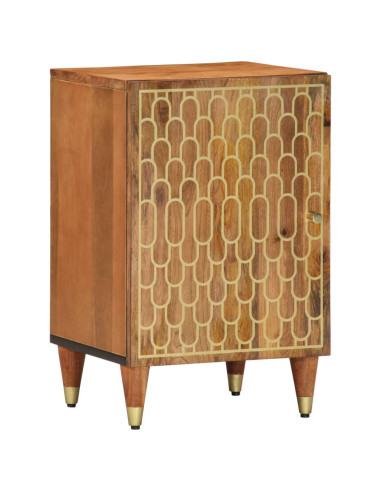 Set Mobili da Bagno 5 pz in Legno Massello di Mango