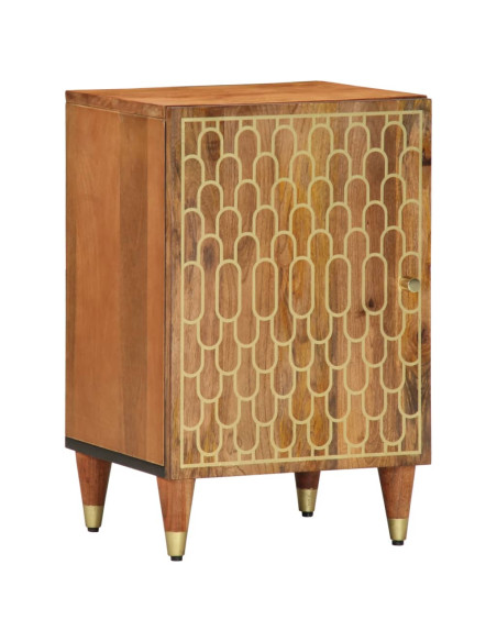 Set Mobili da Bagno 5 pz in Legno Massello di Mango