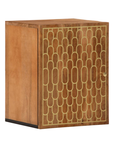 Set Mobili da Bagno 5 pz in Legno Massello di Mango