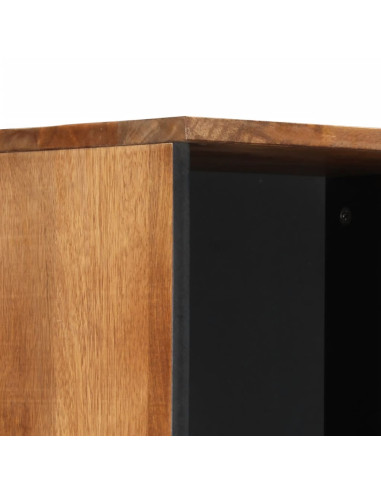 Mobile da Bagno 38x33x160 cm in Legno Massello di Mango