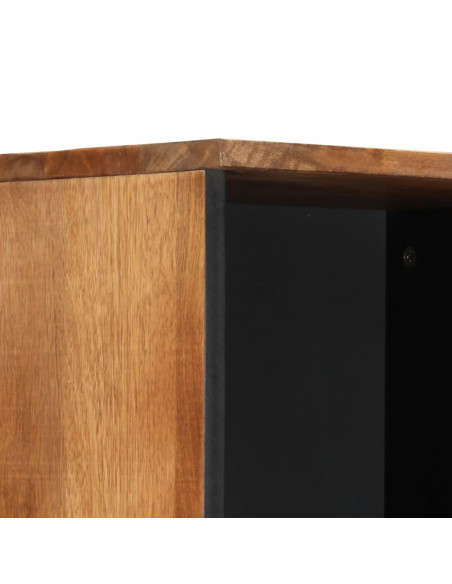 Mobile da Bagno 38x33x160 cm in Legno Massello di Mango