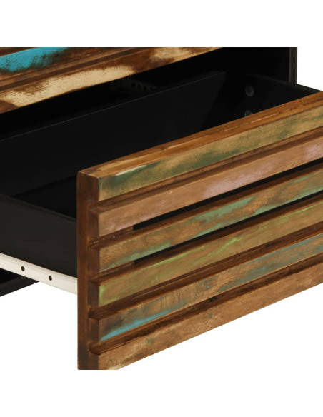 Credenza 60x34x75 cm in Legno Massello di Acacia