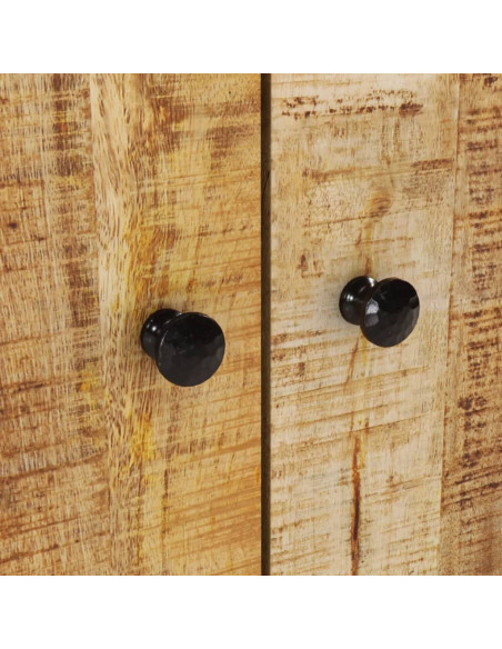 Set Mobili da Bagno 2pz in Legno Massello di Mango