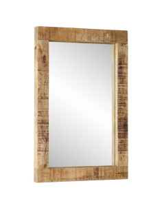 Set Mobili da Bagno 3pz in Legno Massello di Mango