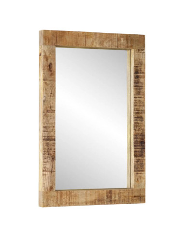 Set Mobili da Bagno 5 pz in Legno Massello di Mango